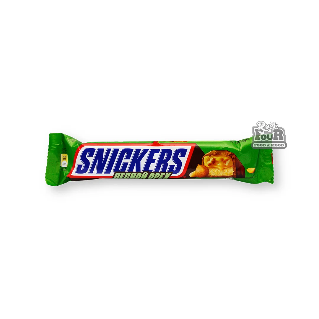 Շոկոլադե բատոն «Snickers Անտառային ընկույզ» 81գ (2х40.5գ)